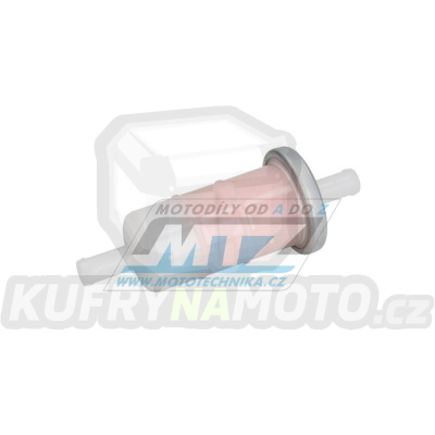 Filtr palivový/benzínový - průměr 5/16&quot; (8mm) - plastový
