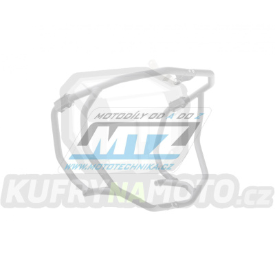 Padací rám Dual Sport Crash Bar - Suzuki DL1050 V-Strom / 20-24 - barva stříbrná Ice Polished
