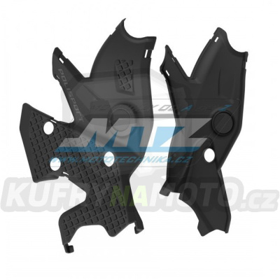 Kryty rámu - Yamaha XTZ700 Tenere / 19-25 + XTZ690 Tenere - barva černá