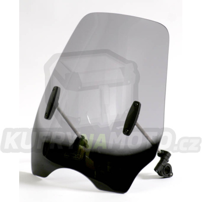 Plexi plexisklo MRA BMW R 1200 R 2015 - typ Highwayshield HI kouřové