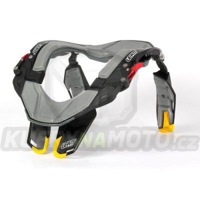 Leatt neck brace STX chránič KRKU BARVA ŽLUTÁ / ŠEDÁ / ČERNÁ VELIKOST L / XL-100030102-akce