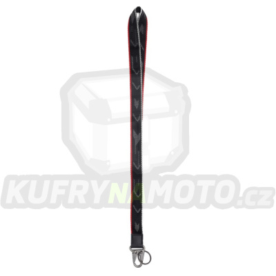 klíčenka KEY HOLDER LONG, SPIDI (černá/šedá)