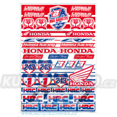 Polepy univerzální Sponzor Logo - verze Honda Gariboldi 5076G1