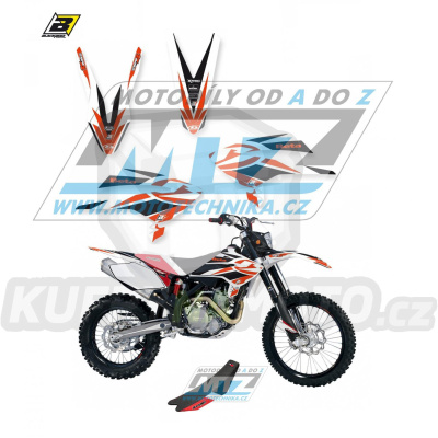 Polepy s potahem sedla (sada polepů a potah sedla Dream) - Beta RR 4T / 07-09 - typ polepů Dream4
