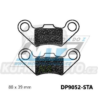 Destičky brzdové DP9052-STA - směs Standard