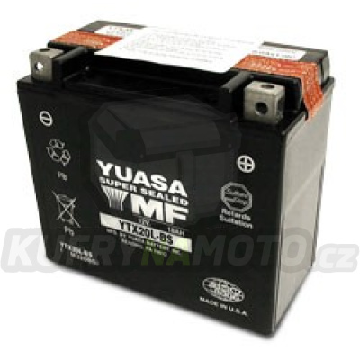 Baterie YUASA YTX20L-BS