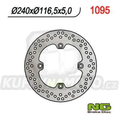 Brzdový kotouč moto NG 1095