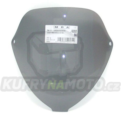 Moto plexi MRA Ducati Monster S4 996 2000 - typ turistický T čiré