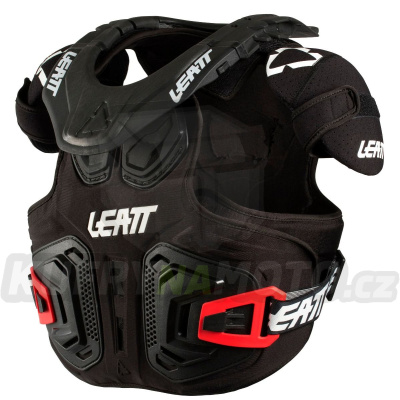 Leatt chránič HRUDNÍKU a krku FUSION  2.0 JUNIOR BARVA ČERNÁ / BÍLÁ (125-150 CM) VELIKOST L / XL-1018010002