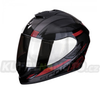 Moto přilba SCORPION EXO-1400 AIR FREE metal/černo/červená