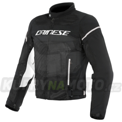 Moto bunda DAINESE AIR FRAME D1 TEX černo/bílá