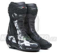Moto boty TCX RT-RACE černo/bílo/šedé