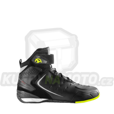 Moto boty XPD X-ROAD H2OUT® fluo žluté