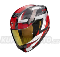 Moto přilba SCORPION EXO-391 CAPTOR černo/červená