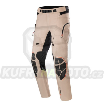 kalhoty AMT-10R DRYSTAR XF, ALPINESTARS (písková/černá/oranžová) 2024