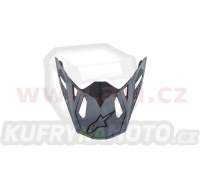 kšilt pro přilby SUPERTECH S-M10 META, ALPINESTARS (černý/šedý matný)