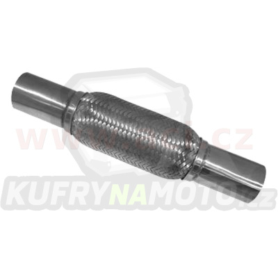 pružný člen výfuku PREMIUM, vnitř. průměr 55 mm / délka pr. členu 195 mm / celková délka 365 mm
