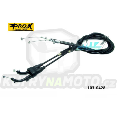 Lanko plynu Kawasaki KXF250 / 11-12 + KXF450 / 12