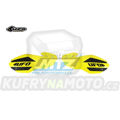 Kryty páček Ufo Flame Suzuki RMZ250+RMZ450 / 12-24 - barva žlutá