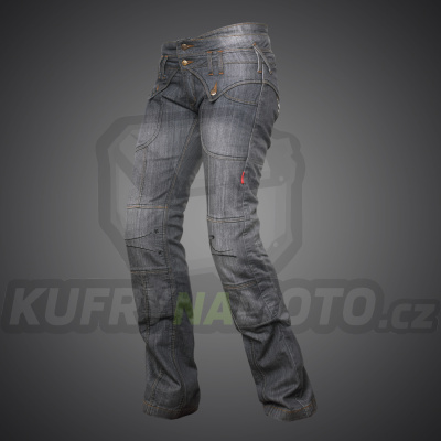 4SR moto kevlar jeans JEANS LADY STAR GREY