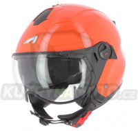Moto přilba ASTONE MINIJET S SPORT oranžová