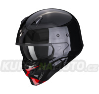 Moto přilba SCORPION COVERT-X TANKER černo/červená