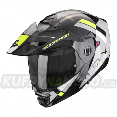 Moto přilba SCORPION ADX-2 GALANE šedo/černo/fluo žlutá
