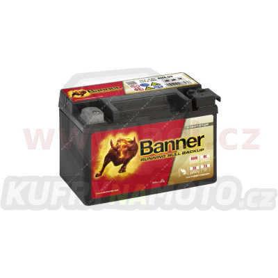 9Ah baterie, 120A, levá BANNER Running Bull AGM BACKUP 150x88x106