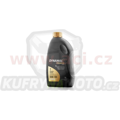 DYNAMAX ULTRA PLUS 5W40, plně syntetický motorový olej 1 l