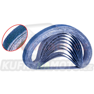 brusný pás 330 mm, zrnitost 80 zirkon pro pneumatickou pásovou brusku, LUKAS (Německo)