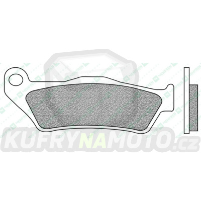 brzdové destičky, NEWFREN (směs ROAD TOURING SINTERED) 2 ks v balení