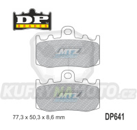 Destičky brzdové DP Brakes DP641 - směs Premium OEM Sinter