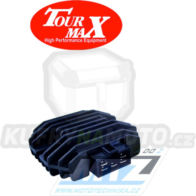 Regulátor dobíjení RGU-222 Tourmax - Yamaha FZ6 / 04-09 + XP500 T-Max / 04-07 + XP530 T-Max / 12-13