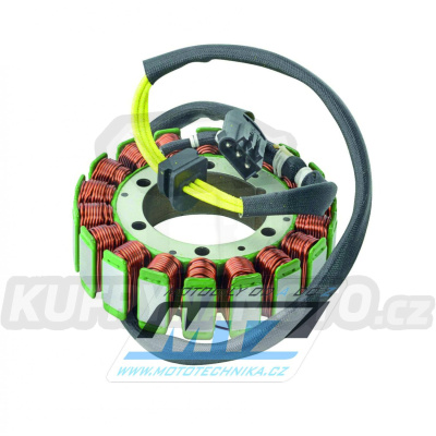 Stator generátoru (alternátor) pro BMW F650GS / 06-12 + F700GS / 11-16 + F800GS / 06-12 + F800R / 05-14 + F800S / 04-08 + F800ST / 04-12