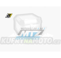 Polepy číslových tabulek (vystřižené) - Suzuki RMZ250 / 04-06 - barva bílá