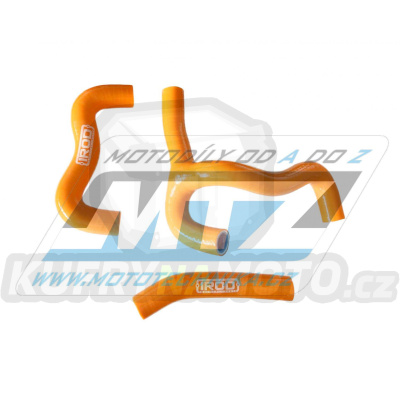 Hadice chladiče KTM 50SX / 13-17 - oranžové (sada ks)