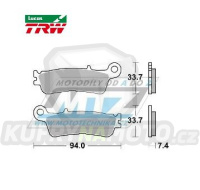 Destičky brzdové DP703-LURASI TRW Lucas MCB905RSI - směs Sinter Racing Offroad