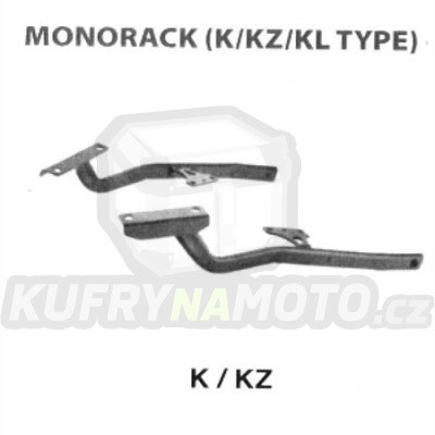 Montážní sada – nosič kufru držák Kappa Kawasaki ZZR 1400 2012 – 2017 K187-KZ4106