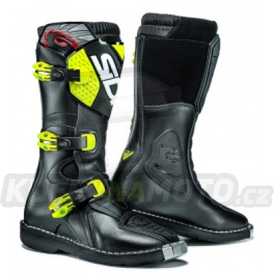 Boty Sidi BLITZ black/yellow fluo