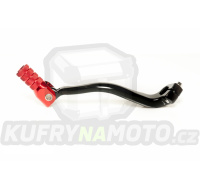 ACCEL SCL710953RDD řadící páka HONDA CRF 250R 2000-2007 Alu černá, koncovka červená