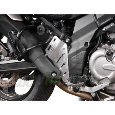 Kryt brzdové pumpy pro moto stříbrný SW Motech Suzuki DL 650 V – Strom 2004 - 2010 WVB1 BPS.05.175.10000/S-BC.11400
