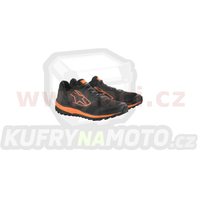 boty META TRAIL SHOES, ALPINESTARS (černá/oranžová) 2023