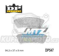 Destičky brzdové DP Brakes DP547 - směs Premium OEM Sinter