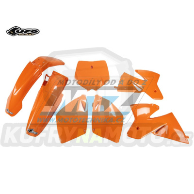 Sada plastů KTM 125SX+250SX + 400SX+450SX+520SX / 99-00 - barva oranžová