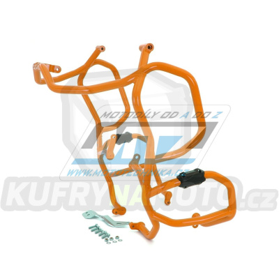 Padací rám Dual Sport Crash Bar - BMW R1200GS Adventure / 14-18 - barva oranžová