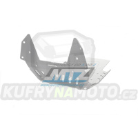 Kryt pod motor hliníkový Dual Sport -  Kryt pod motor hliníkový Dual Sport - Husqvarna 901 Norden / 22-24 + KTM 790 Adventure+R / 19-22 + 890 Adventure+R / 21-22 - barva stříbrná Ice Polished