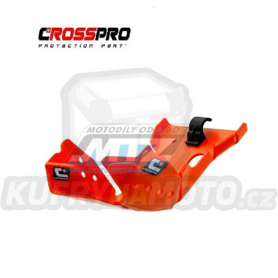 Kryt pod motor plastový DTC Engine Guard - KTM 250SX+300SX / 23-25 + 250EXC+300EXC / 24-25 + Husqvarna TC250 / 23-25 + TE250+TE300 / 24-25 + Gas-Gas MC250+EC250+EC300 - barva oranž