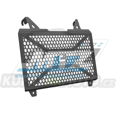 Kryty chladičů ocelové Dual Sport - Suzuki DE800 V-Strom / 23-24 - barva černá