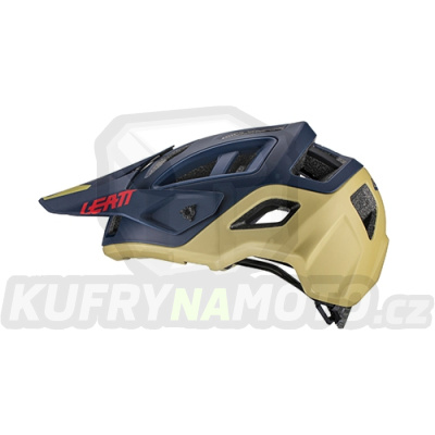 LEATT MTB cyklo 3.0 ALL MOUNTAIN V21.1 PŘILBA Písková BARVA NAVY / VELIKOST L 59-63cm-1021000702-akce