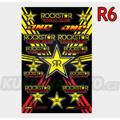 Samolepky ROCKSTAR ENERGY R6